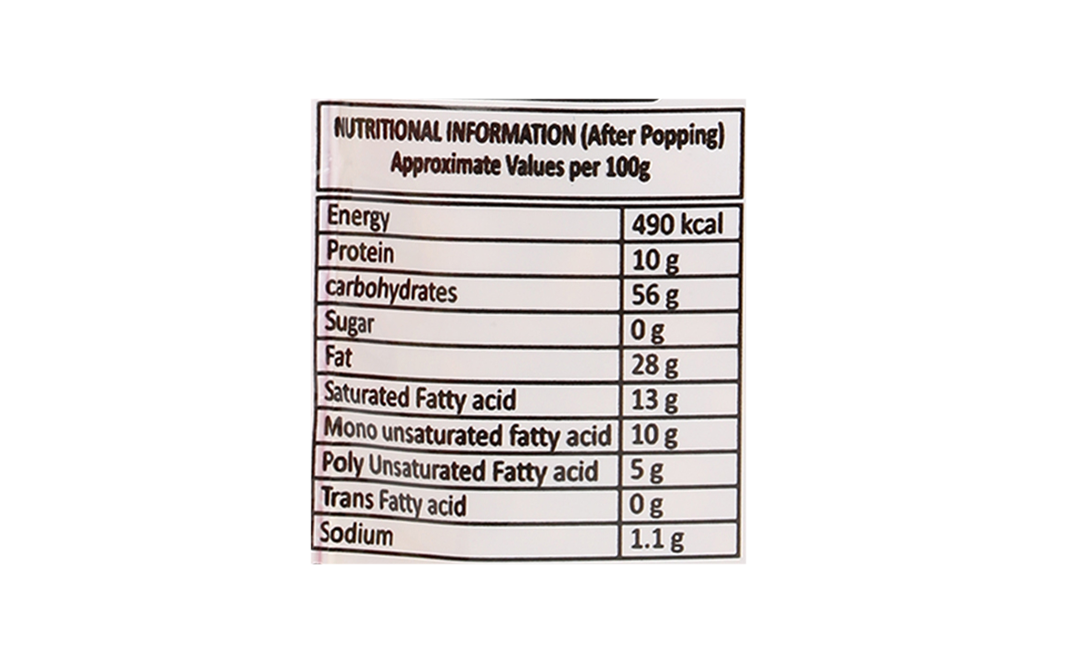 PopEat Delicious Popcorn Golden Delight Flavour   Pack  60 grams